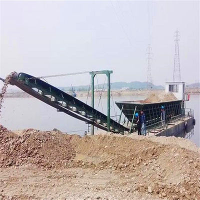 12kn / h velocidade lago embarcação de transporte de areia com conveyor de cintura dentro do seu orçamento