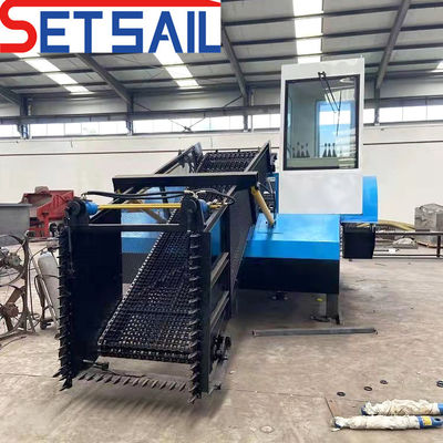 1-2 Passageiros Recolhedora de ervas daninhas automática com motor diesel Profundidade de corte 1,2 m-2 m
