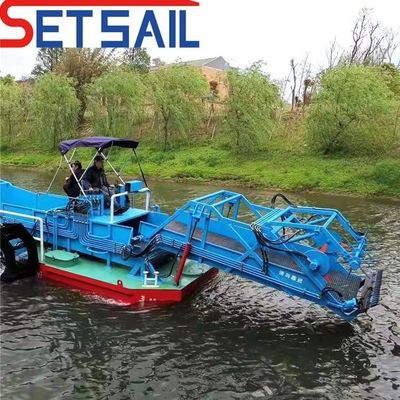 1-2 Passageiros Recolhedora de ervas daninhas automática com motor diesel Profundidade de corte 1,2 m-2 m