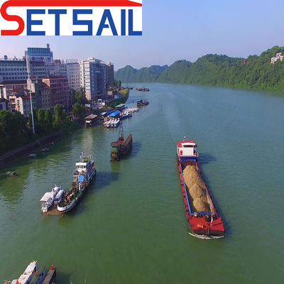 Transportador de areia fluvial de alta capacidade com sistema de descarga de Weichai