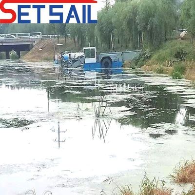 Embarcação de remoção automática de detritos fluviais de resistência 24 horas com serviço pós-venda ao longo da vida