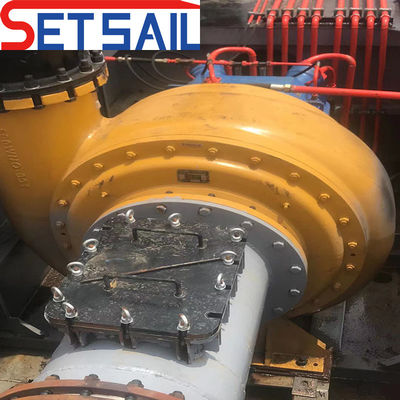 Bomba de remoção de lodo de 380 V para dragagem de sucção de cortador na extração subaquática de areia fluvial