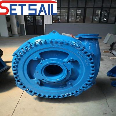 QHCSP-49 Bomba de areia para tubos HDPE de sucção de cortador multicolor para extração de areia fluvial