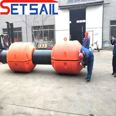 Material HDPE redondo durável de dragagem tubo de areia de sucção pagamento inicial pagamento integral