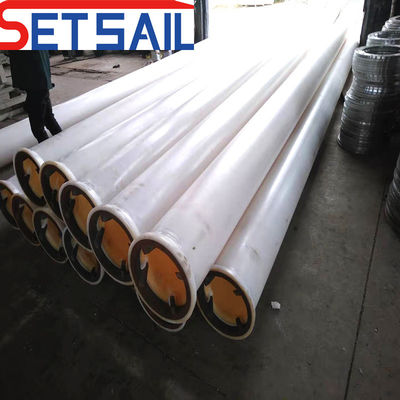 Material HDPE redondo durável de dragagem tubo de areia de sucção pagamento inicial pagamento integral