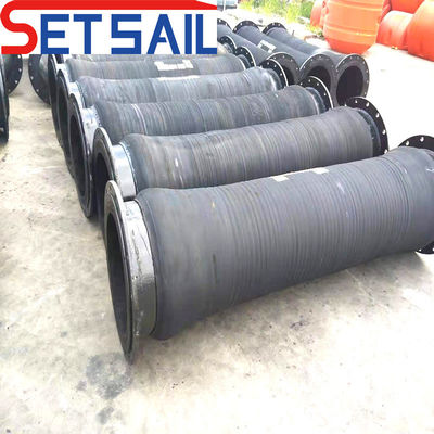 Material HDPE redondo durável de dragagem tubo de areia de sucção pagamento inicial pagamento integral