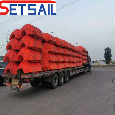 Diâmetro 150 mm-1000 mm JIS Standard Transportation HDPE Pipe for Jet Suction Dredger