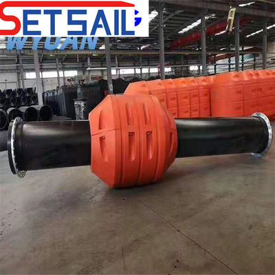 Tubos redondos de material HDPE para tubulações de esgoto urbano comprimento 12,8 m/radim redondo